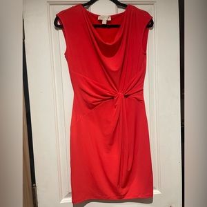 Michael Kors Draped Neck Sleeveless Gathered With Waist XS